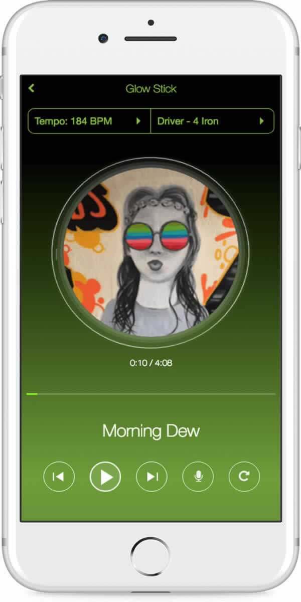Golf BPM 3 App Screen Shot Jeremy Callahan